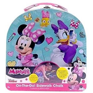 Disney Minnie Mouse Sidewalk Chalk with Minnie Mouse