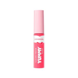 COVERGIRL Clean Fresh Yummy Lip Gloss, 400 Glamingo Pink, 0.33 fl oz"