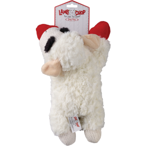 Lamb Chop Stuffed Dog Toy