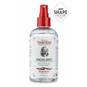 THAYERS Alcohol-Free Witch Hazel Facial Mist Toner with Aloe Vera, Rose Petal, 8 Ounce"