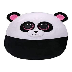 TY Squish-A-Boos Plush - BAMBOO the Panda Bear (Small Size - 8 inch)