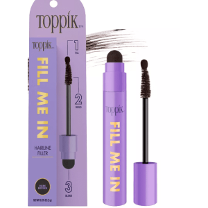 Toppik For Women Fill Me In Color Touch-Up System  -Color Dark Brown- 0.176oz