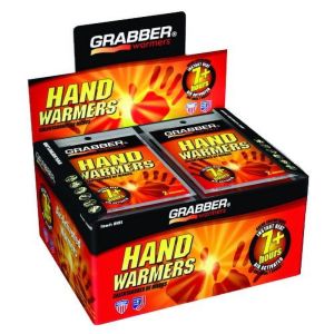 (40 Count) GRABBER WARMERS Hand Warmers, Up to 7 Hours of Heat"