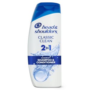 Head & Shoulders 2 in 1 Dandruff Shampoo and Conditioner, Classic Clean, 20.7 fl oz"