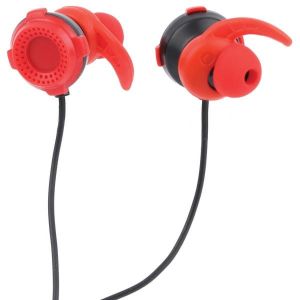 Lvlup Gaming Earbuds With Removable Microphone (red)