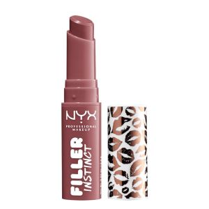 NYX Professional Makeup Filler Instinct Sheer Plumping Lip Balm, Hydrating formula, infused with Hyaluronic Acid and Ginger, Sugar Pie"