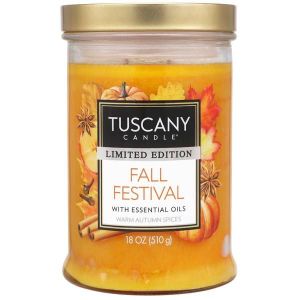 Tuscany Candle 18 Oz Fall Festival Candle