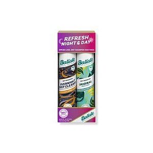 Batiste Dry Shampoo Refresh Night and Day duo 7.62 OZ Dry Shampoo Bottle 2 Pack