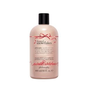 Philosophy Frosted Snowflakes Shampoo, Shower Gel & Bubble Bath, 16oz