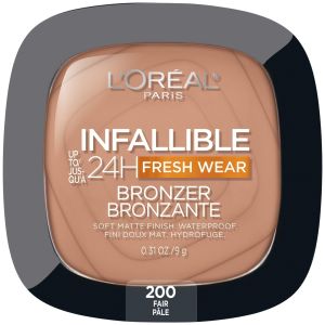 L'Oreal Paris Infallible Soft Matte Bronzer, Fair, 0.31 oz"