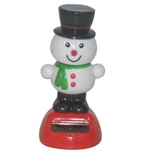 Holiday Solar Snowman Dancer