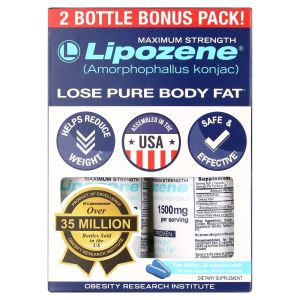 Lipozene Amorphophallus Konjac Maximum Strength Diet Pills, 60Ct"