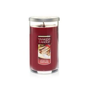 Yankee Candle Medium Perfect Pillar Sparkling Cinnamon Medium Perfect Pillar Scented Candle