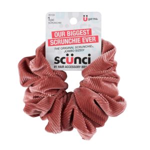 Scunci Corded Velvet Scrunchie