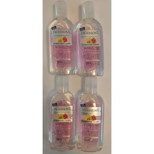 Lot of 4 DICKINSON'S Enhanced Witch Hazel HYDRATING TONER Alcohol Free 3.3 Fl Oz