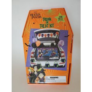 NEW Disney HOCUS POCUS Halloween Trunk or Treat Decor Kit 200 Pieces New in Box