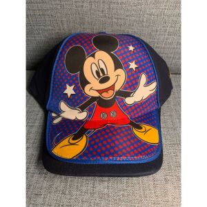 Disney Mickey Mouse Snapback Hat, Blue, Adjustable, Unisex, New, 1 Count"