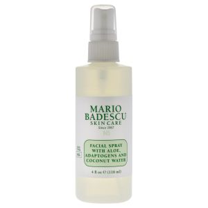 Mario Badescu  Aloe Adaptogens and Coconut Water Facial Toner Spray Skin Care, 4 oz"