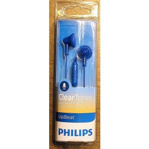 Philips ClearTones Earphones - UpBeat Model: SHE3015BL/27 (Blue) - Big Bass