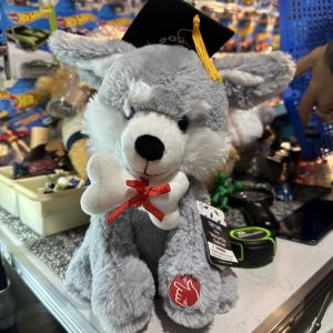 NWT Celebrate Class of 2022 Graduation Animated Plush Singing Dog 10” Dan Dee