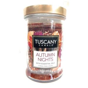 Tuscany Candle Limited Edition Jar Candle (Autumn Nights, 18 Ounce)