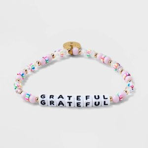 Little Words Project Grateful Beaded Bracelet - S/M