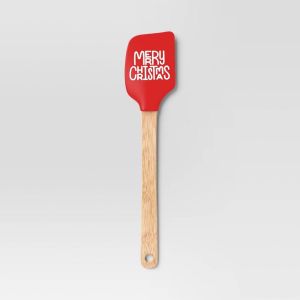 Holiday Merry Christmas Flexible Spatula Red - Wondershop™