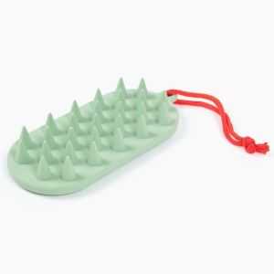 Green Silicone Body & Scalp Scrubber