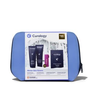 Curology Winter Skin Savers Holiday Skincare Gift Set and Bag - 3ct