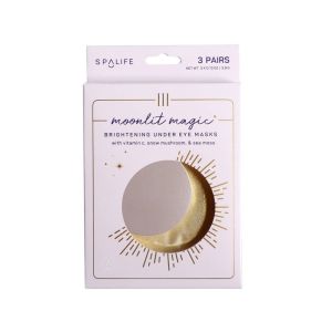 SpaLife Moonlit Magic Brightening Under Eye Masks - 0.39oz/6pc