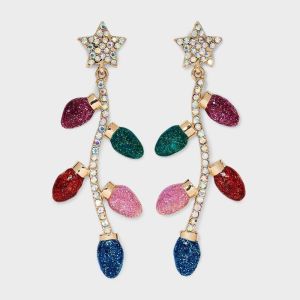 SUGARFIX by BaubleBar "Let's Get Lit" Drop Earrings