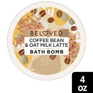 Beloved Bean and Oat Milk Latte Bath Bomb - 4oz