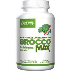 Jarrow Formulas Broccomax Nutritional Supplements, Assists in Cell Replication and Liver Health, 120 Veggie Caps"