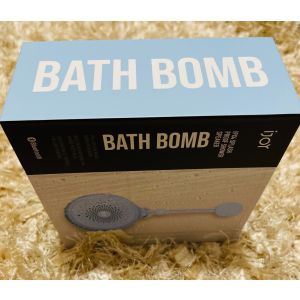 iJoy Balancing Bath Bomb Bluetooth Speaker - Waterproof, Portable, for Shower and Bath"