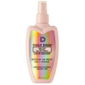 DAILY DOSE Leave-In Hair Conditioner Detangler Spray (Award Winning) 8.5oz, Paraben Free, Phthalates Free, Cruelty Free, Vegan"