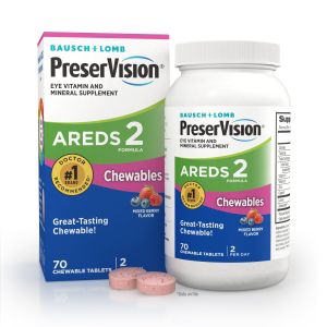 PreserVision® AREDS 2 Formula Eye Vitamin and Mineral Supplement, 70 Chewable Tablets"