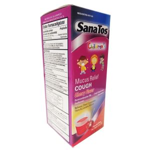 Sanatos Children Syrup 4 oz - Antigripal de Dia