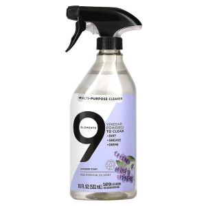 9 Elements, Multi-Purpose Cleaner, Lavender, 18 fl oz"