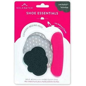 Shoe Essentials SetHeel Guards for Womens Shoes (Self Adhesive Heel Pads)  Ball of Foot Cushions (Ultra Thin Padding for Shoes)  Anti Skid Shoe Pads (Extra Grip Comfortable Inserts) For All Shoes