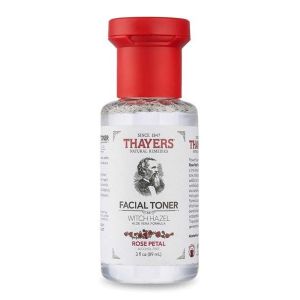 Thayers Alcohol-Free Rose Petal Witch Hazel Travel Size Face Toner, 3oz"