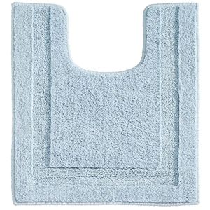 InterDesign Microfiber Polyester Bathroom Water Spa Contour Rug