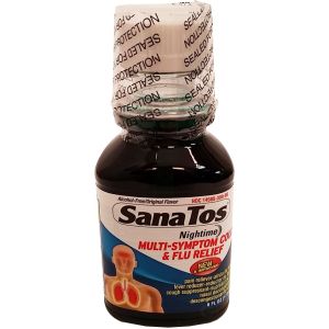 Sanatos Nigth Syrup 6 oz - Antigripal Nocturno (Pack of 1)