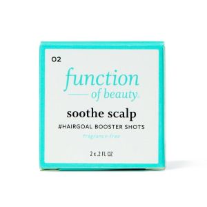 Function of Beauty Soothe Scalp #HairGoal Add-In Booster Treatment- 2pk