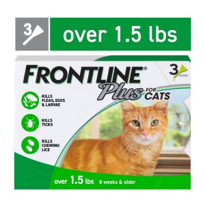 FRONTLINE® Plus for Cats and Kittens Flea and Tick Treatment, 3 CT"