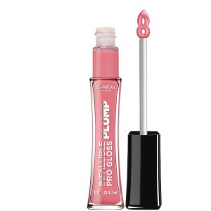 L'Oreal Paris Infallible Pro Gloss Plump Lip Gloss with Hyaluronic Acid, Blossom"