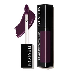 Revlon ColorStay Satin Ink Crown Jewels Long Lasting Lipstick with Vitamin E, 036 Royal Amethyst, 0.17 fl oz."