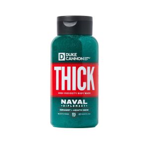 Duke Cannon Thick Body Wash - Naval Diplomacy - Fresh Water & Bergamot Scent, 17.5 oz, 1 Bottle"