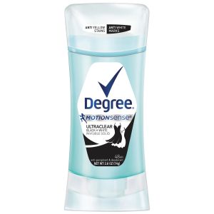 Degree Ultra Clear Long Lasting Antiperspirant Deodorant Stick, Fresh, 2.6 oz"