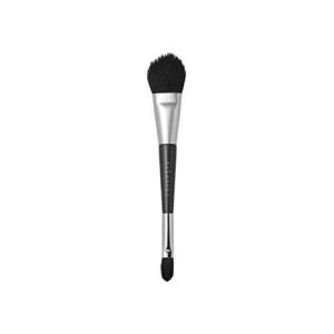 Cover FX Contour Makeup Brush Double Ended Black Silver