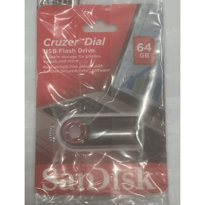 Sandisk Cruzer Dial USB FlashDrive 64gb